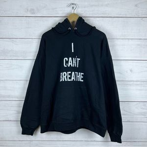 I Can’t Breathe Pullover Hoodie Large